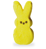 Yellow Bunny Peep Photo