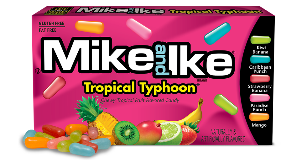 Tropical Typhoon Tropical Fruit Candy Mike And Ike