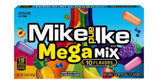 How many calories in mike and ikes