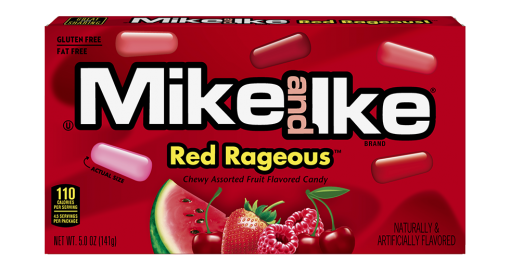 Mike and Ike Red Rageous 5oz box image