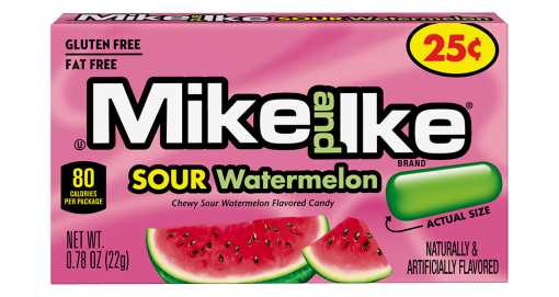 Mike and Ike Sour Watermelon box image