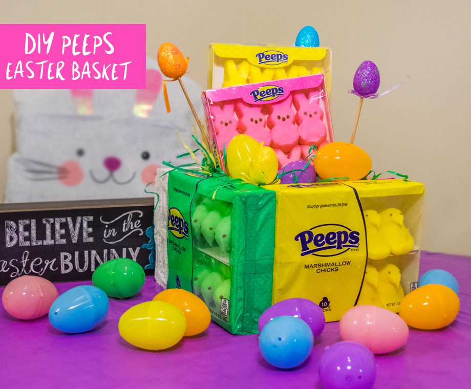 DIY PEEPS Easter Basket 