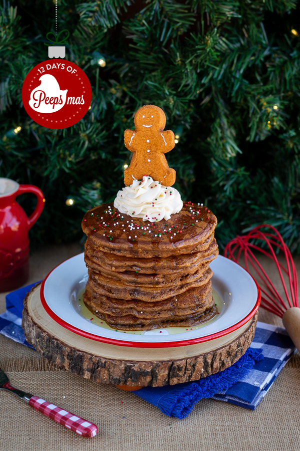 PEEPS<sup>®</sup> Gingerbread Pancakes Recipe