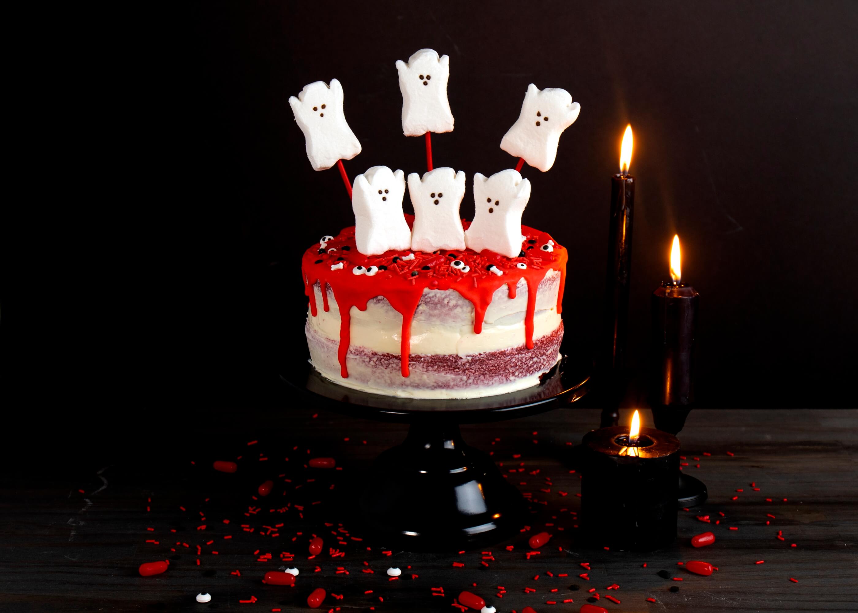 PEEPS<sup>®</sup> Halloween Red Velvet Layer Cake