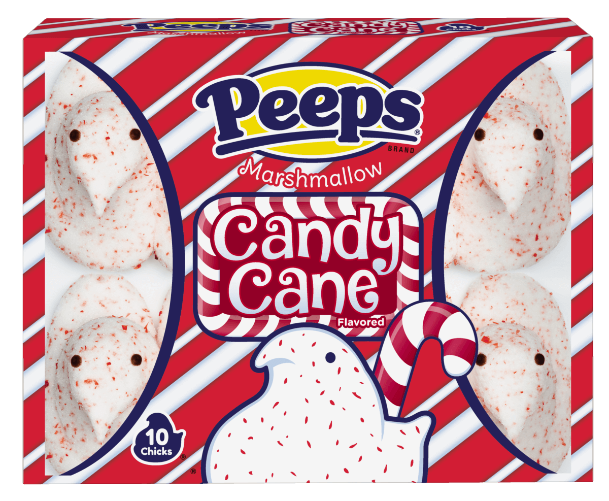 PEEPS Candy Cane Marshmallow Chicks Holiday PEEPS®