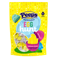 Peeps egg hunt yellow chicks stand up bag