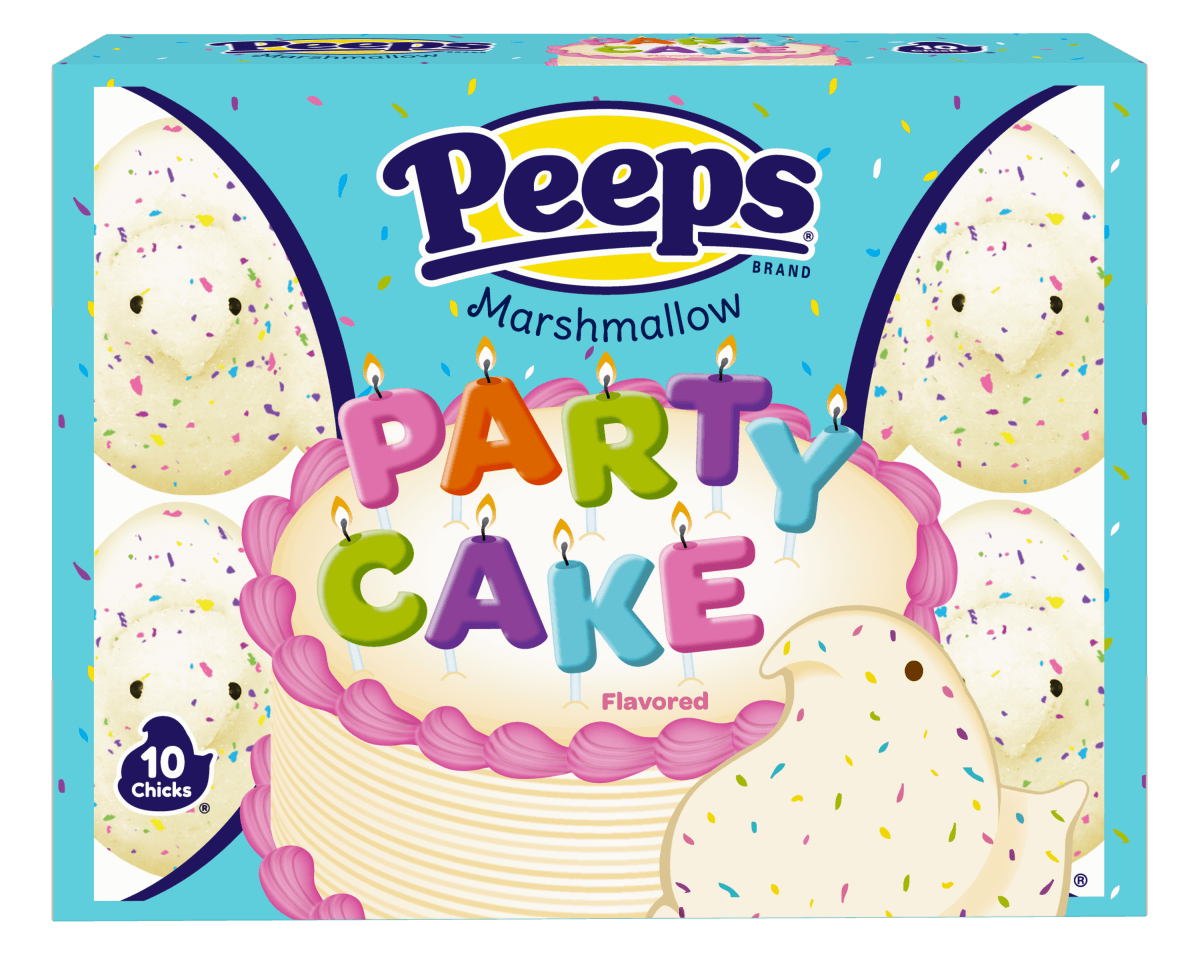 Peeps Party Cake Chicks 10 count pack