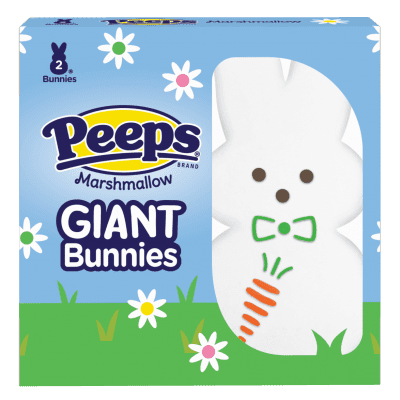 Peeps Giant Bunnies 2 count pack
